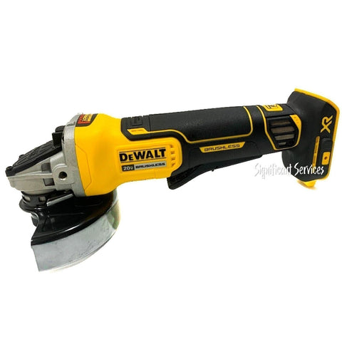 DeWalt DCG413 20 Volt 20v Max XR 4 1/2" Brushless Cordless Angle Grinder Brake