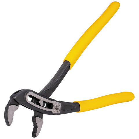 Klein Tools D5052KIT Pump Pliers Set, 7-Inch and 10-Inch Classic Klaw Quick-Adjust V-Jaw Tongue and Groove Pliers, 2-Piece