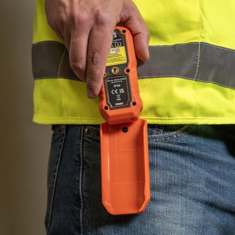 Klein Tools 93LDM200 Green Laser Distance Measure Tool, 200-Foot, Class 2 Laser, USB Rechargeable, Includes Protective Hard Case