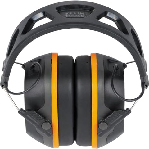 Klein Tools AESEM1S Smart Sense Electronic Hearing Protection Safety Earmuff with Bluetooth & Situational Awareness, NRR 23dB, 25hr Runtime
