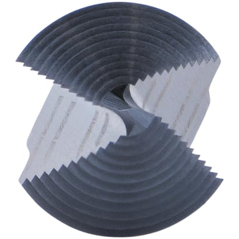 Klein Tools KTSB14 Step Drill Bit #14 Double-Fluted, 3/16 to 7/8-Inch with Easy-to-Read Step Markings and Targets, 3/8-Inch Hex Shank