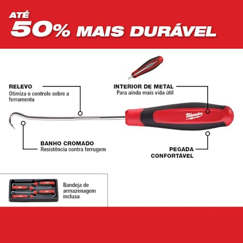 Milwaukee 48-22-9215 4 PC Hook & Pick Set