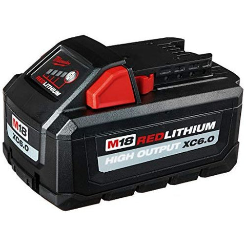 Milwaukee 48-11-1865 M18 REDLITHIUM HIGH OUTPUT XC 6 Ah Lithium-Ion Battery