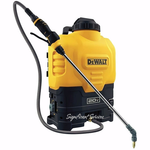DeWALT 190742 20V MAX Lithium-Ion 4 Gallon Powered Backpack Sprayer Tool Only