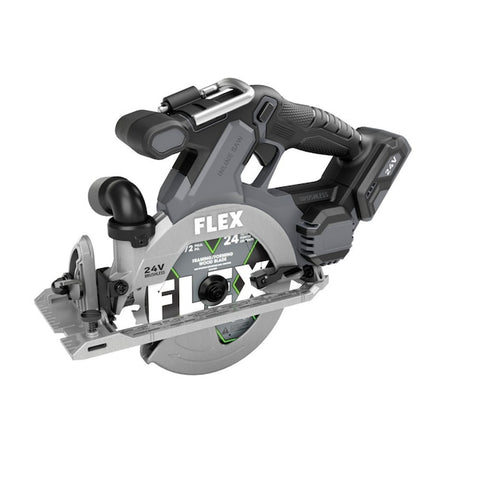 FLEX FX2131A-Z 24V Cordless Brushless 6-1/2" In-Line Circular Saw (Tool Only)