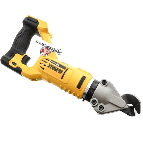 DEWALT 20V MAX Metal Shear, Offset, 18GA, Tool Only (DCS496B) , Yellow