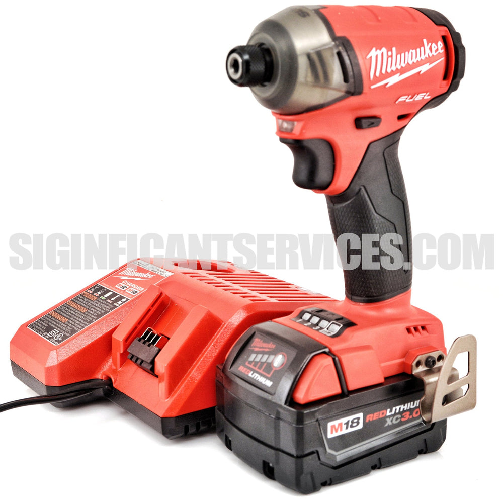 MILWAUKEE 2760-20 M18 FUEL SURGE 1/4 In. Hex Hydraulic Impact Driver 3.0 AH Kit