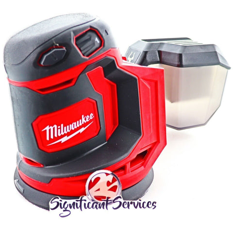 Milwaukee 2648-20 M18 18V Li-Ion Cordless 5" Random Orbit Sander Dust Canister