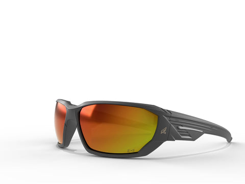 Edge Eyewear XDAP419 Dawson Aqua Precision Red Mirror Lenses