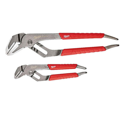 Milwaukee 48-22-6330 6" & 10" Comfort Grip Straight-Jaw Pliers Set