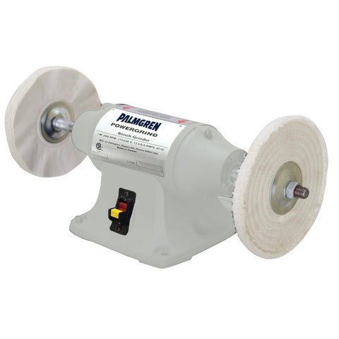 PALMGREN 9682083 8" Buffer 3/4HP Industrial Bench Grinder Sharpener Polisher