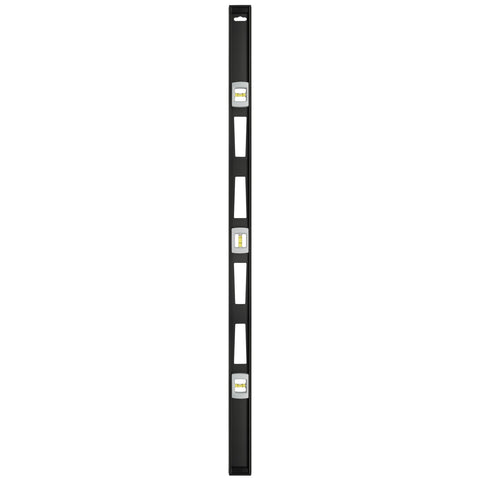 Johnson Level Tool 3848 Magnetic Professional Aluminum Level 48" Black 1" Level