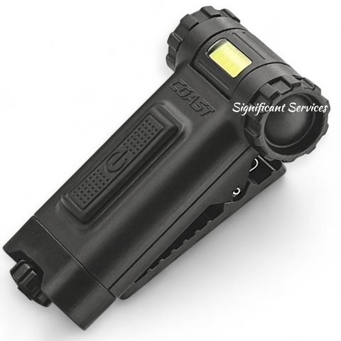 Coast HX3 80 Lumen Magnetic Dual Color UV Hat Clip Light IP54 Battery Powered