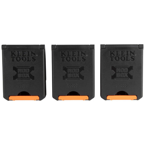 Klein Tools MODbox Tool Pouch, Electrician Bag, Quickly Attach and Release from Tool Belts and MODBox Rail System