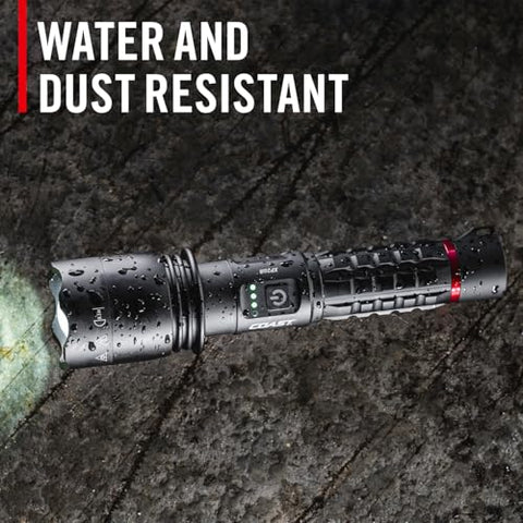 Coast XP20R 4000 Lumen USB-C Rechargeable LED Flashlight Pure Beam Slide Focus