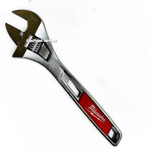 Milwaukee 48-22-7400 6" 10" Parallel Jaw Adjustable Wrench Set 2pc Heavy Duty