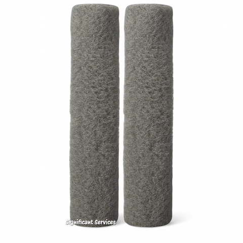 Wooster R232-9 Epoxy Glide Roller Cover 9 in 1/4 in Nap, 2 Pack, Shed Resistant