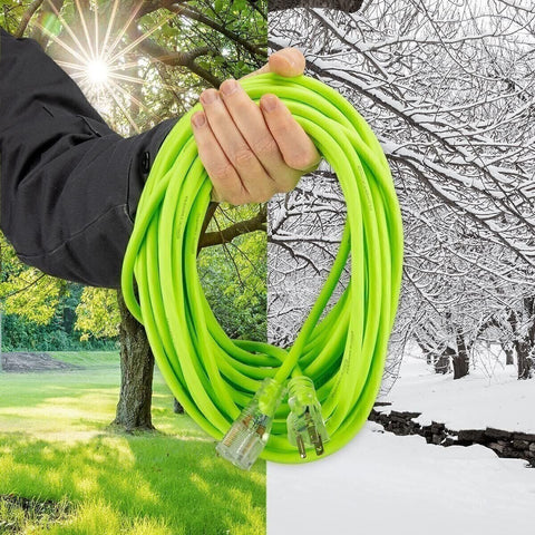 Flexzilla FZ512730 Pro Extension Cord, 14/3 AWG SJTW, 50 ft. Lighted Plug