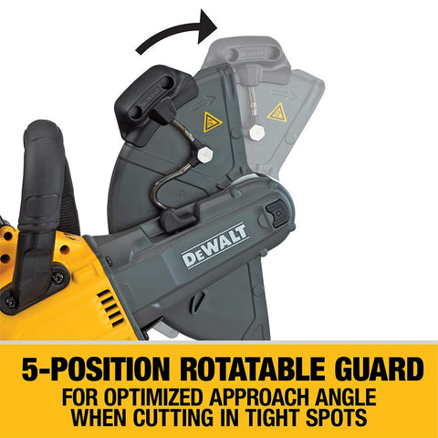 DeWALT DCS690B FLEXVOLT 60V MAX Cordless Brushless Lithium Ion 9 In. Cut-Off Saw