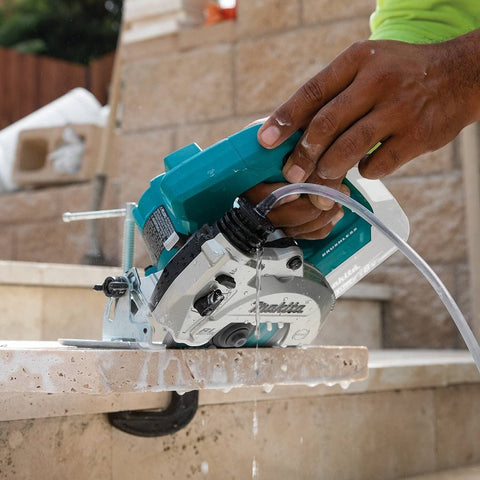 Makita XCC01Z 18V LXT® Lithium-Ion Brushless Cordless 5" Wet/Dry Masonry Saw,...