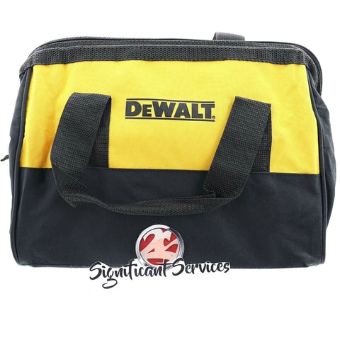 DeWALT 12" Heavy Duty 20V 12V Contractor Storage Carry Case Drill Tool Bag