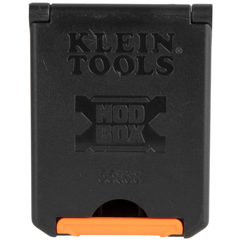 Klein Tools MODbox Tool Pouch, Electrician Bag, Quickly Attach and Release from Tool Belts and MODBox Rail System