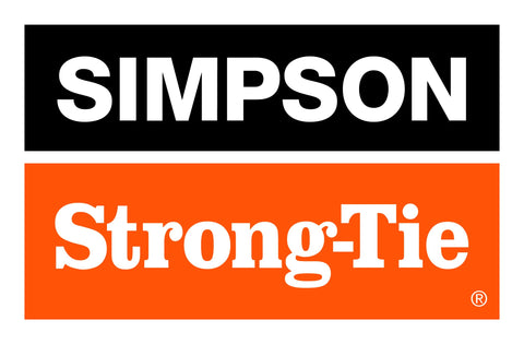 Simpson Strong-Tie ABU66Z 12-Ga ZMAX Adjustable Post Base 10 Pack Heavy Duty