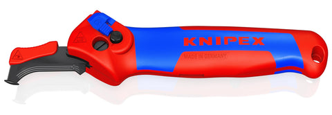 KNIPEX 1650145SBA Ratcheting Insulation Knife Fixed Blade Ergonomic Grip Tool