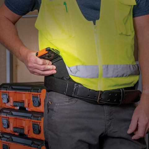 Klein Tools MODbox Tool Pouch, Electrician Bag, Quickly Attach and Release from Tool Belts and MODBox Rail System