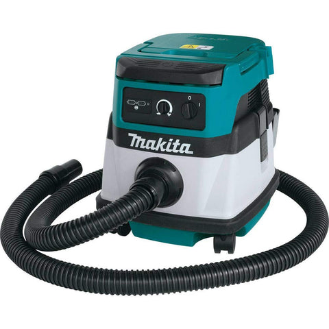 Makita XCV04Z 36V (18V X2) LXT®/Corded 2.1 Gallon HEPA Filter Dry Dust Extractor/Vacuum, Tool Only