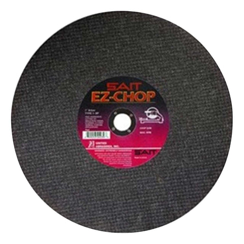United Abrasives 24034 12-Inch x 3/32-Inch x 1-Inch 5100 Max RPM Type 1 EZ-Chop Saw Wheel