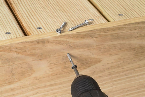 Simpson Strong-Tie S10300WPB Deck-Drive DWP Wood SS Screw #10 x 3 in. T-25, Flat Head, Type 305 (1750-Qty)