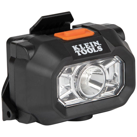 Klein Tools 60156 Intrinsically Safe LED IP67 Headlamp for Hazardous Areas, Mounts to Klein Hard Hats and Safety Helmets