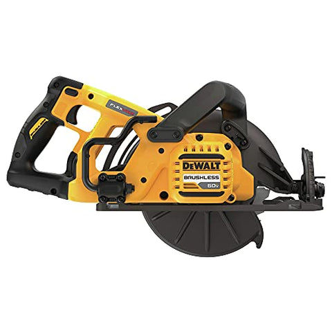 DeWALT DCS577B FLEXVOLT 60V MAX Li-Ion 7-1/4 IN. Cordless Worm Drive Style Saw