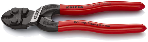 KNIPEX Tools - CoBolt S, Compact Bolt Cutter (7101160), 6 1/4-Inch, Black