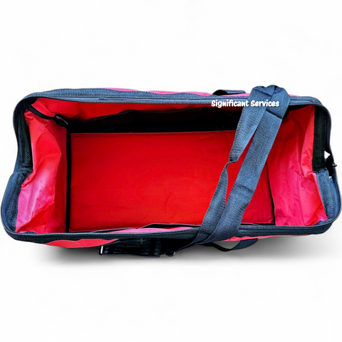 Milwaukee 22" Heavy Duty Canvas Contractor Drill Tool Bag Carry Case