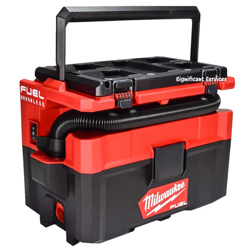 Milwaukee 0970-20 M18 FUEL Cordless Brushless Packout 2.5 Gallon Wet/Dry Vacuum