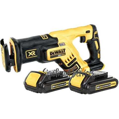 DeWalt DCS367B 20V MAX XR Li-Ion Brushless Compact Reciprocating Saw 2 Batteries