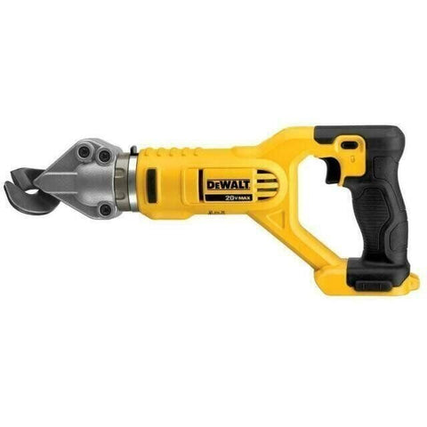 DEWALT 20V MAX Metal Shear, Offset, 18GA, Tool Only (DCS496B) , Yellow