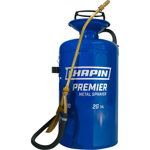 Chapin Premier Steel Portable Compression Sprayer, 2-Gallon Capacity, Model# 1280