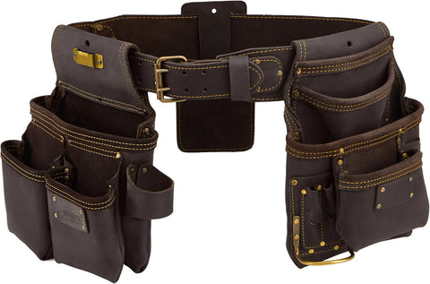 OX Tools Carpenter Belt Framing Rig Heavy Duty Construction Pouch Suspenders