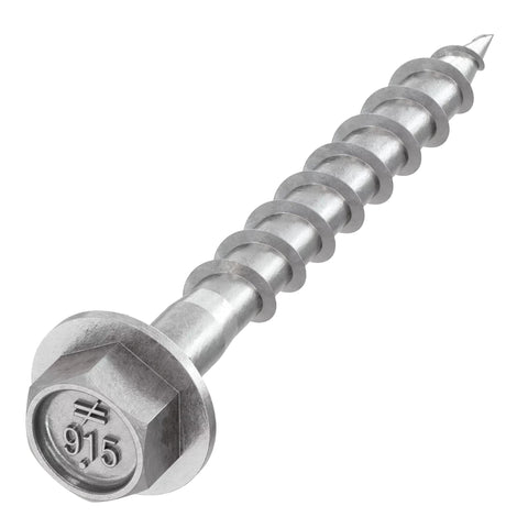 Simpson Strong-Tie SD9112SSMB - #9 x 1-1/2 Inch Strong Drive SD Connector SS Screws - Type 316 Stainless Steel, 1/4 Inch Hex Head, Hex Bit Included, Home Improvement. (Box of 500)