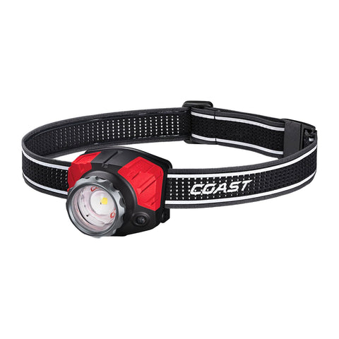 Coast FL85R 1000 Lumen Tri-Color Focusing Rechargeable LED Headlamp