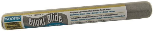 Wooster Brush R232-18 1/4-Inch Nap Epoxy Glide Roller Cover, 18-Inch, Pack of 2
