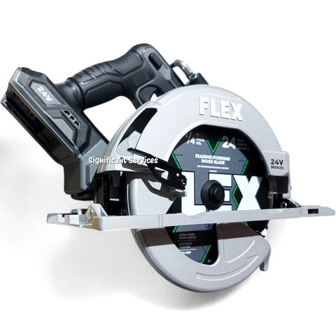 FLEX FX2141-Z 24V Brushless Cordless Li-ion 7-1/4 Battery Circular Saw Tool Only