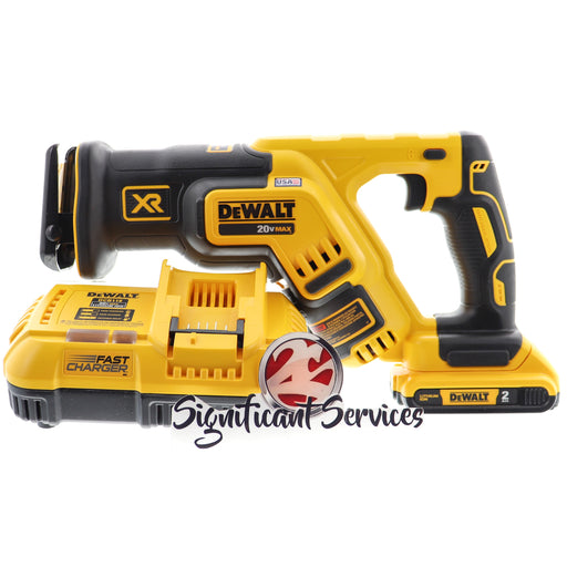 DeWALT DCS367B 20V 20 Volt MAX XR 2.0 Ah Brushless Compact Reciprocating Saw Kit