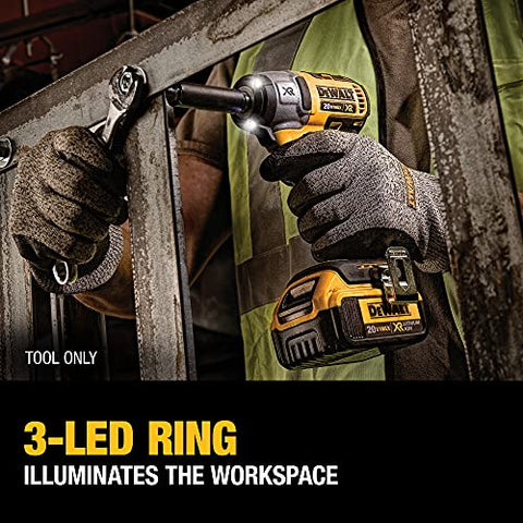 DeWALT DCF890B XR 20V MAX 3/8" Lithium Ion Brushless Compact Impact Wrench