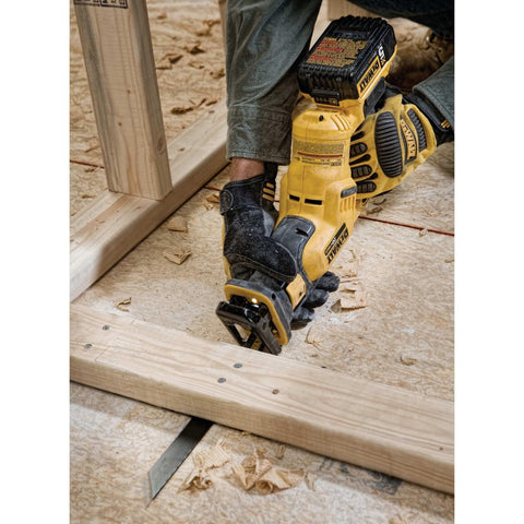 DeWALT DCS387B 20V MAX Li-Ion Compact Reciprocating Saw Sawzall 4.0 Ah Batteries