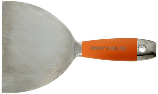 Kraft Tool DW733PF All Stainless Steel Joint Knife with Sure Grip Handle, 6-Inch