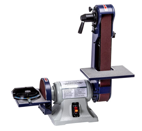 PALMGREN 9681061-2" x 42" Belt, 6" Disc Combination Finishing Machine 1/3 HP